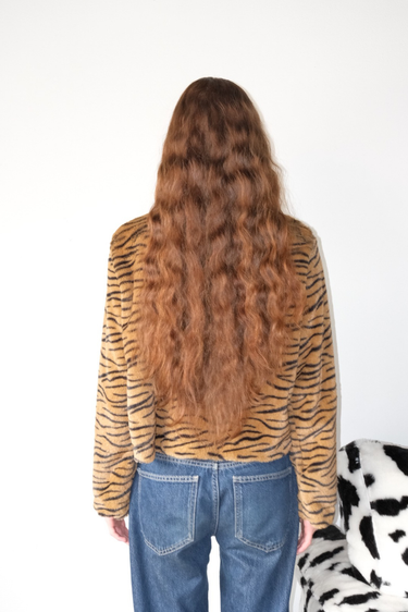 CHAQUETA ZEBRA - CAFE