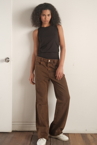 THE SUMMER JEAN- CHOCOLATE