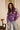 SACO TEJIDO - PUNTOS MORADO