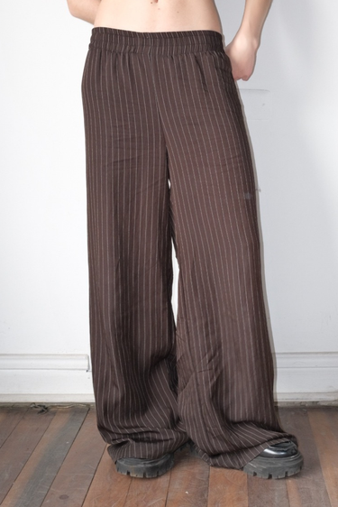 PANTALON RAYAS - NEGRO