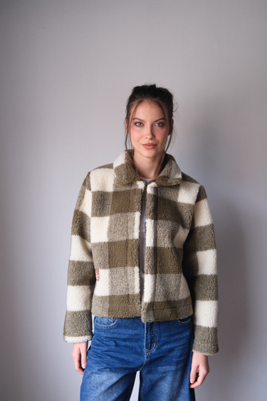 Chaqueta Cuadros - Verde