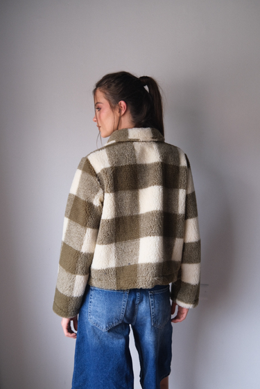 Chaqueta Cuadros - Verde