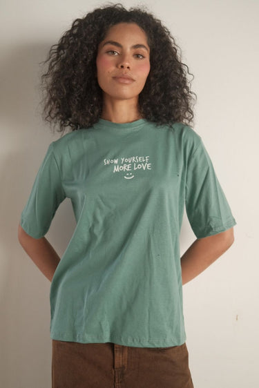 Graphic Tee - Show Yourself - Menta