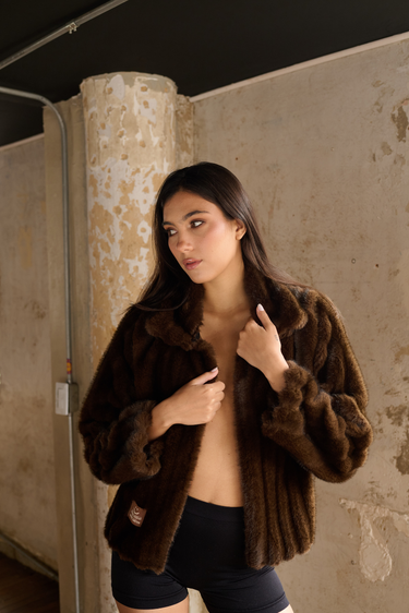 CHAQUETA CAFE FIRE - PELO