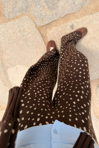 CONJUNTO TEJIDO BAMBI CAFE