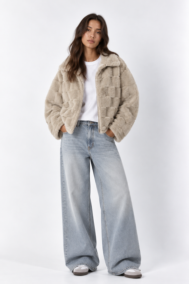 PRE ORDER - CHAQUETA FIRE BEIGE
