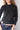 CAMISETA TEJIDA - SHOW YOUR SELF MORE LOVE NEGRA